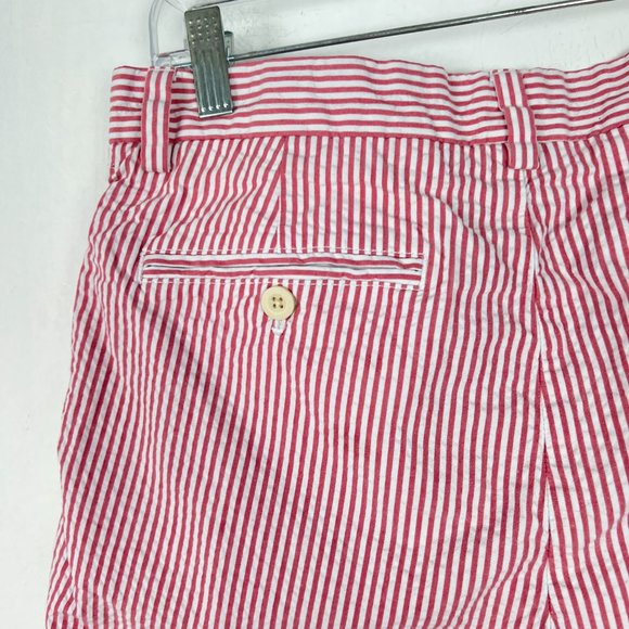 Vineyard Vines Striped Seersucker Breaker Shorts Size 30 EUC L1284 - Picture 10 of 13